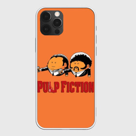 Чехол для iPhone 12 Pro с принтом Pulp Fiction - Art 2 в Екатеринбурге, силикон | область печати: задняя сторона чехла, без боковых панелей | art | film | movie | pulp fiction | tarantino | кино | криминальное чтиво | приколы | тарантино | фильмы