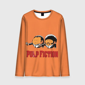 Мужской лонгслив 3D с принтом Pulp Fiction - Art 2 в Екатеринбурге, 100% полиэстер | длинные рукава, круглый вырез горловины, полуприлегающий силуэт | art | film | movie | pulp fiction | tarantino | кино | криминальное чтиво | приколы | тарантино | фильмы