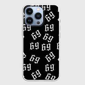 Чехол для iPhone 13 Pro с принтом 69 в Екатеринбурге,  |  | Тематика изображения на принте: 6ix9ine | bebe | daniel hernandez | rap | stoopid | tekashi | рэп | сикснайн | текаши