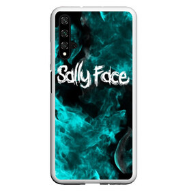 Чехол для Honor 20 с принтом SALLY FACE в Екатеринбурге, Силикон | Область печати: задняя сторона чехла, без боковых панелей | Тематика изображения на принте: face | fire | flame | game | horror | larry | sally | sally face | sanity s fall | игра | ларри | мальчик с протезом | огонь | салли | салли фейс | ужасы