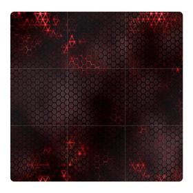Магнитный плакат 3Х3 с принтом СТАЛЬНАЯ БРОНЯ в Екатеринбурге, Полимерный материал с магнитным слоем | 9 деталей размером 9*9 см | Тематика изображения на принте: abstraction | cyber | cyberpunk | future | geometry | hexagon | neon | techno | texture | абстракция | броня | геометрия | кибер | краски | неон | неоновый | сетка | соты | стальная броня | текстура | шестигранники