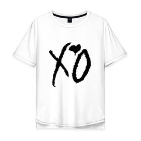 Мужская футболка хлопок Oversize с принтом XO CLASSIC в Екатеринбурге, 100% хлопок | свободный крой, круглый ворот, “спинка” длиннее передней части | 