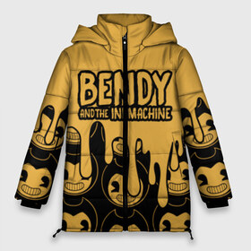 Женская зимняя куртка 3D с принтом Bendy And The Ink Machine (36) в Екатеринбурге, верх — 100% полиэстер; подкладка — 100% полиэстер; утеплитель — 100% полиэстер | длина ниже бедра, силуэт Оверсайз. Есть воротник-стойка, отстегивающийся капюшон и ветрозащитная планка. 

Боковые карманы с листочкой на кнопках и внутренний карман на молнии | bendy | bendy and the ink machine | devil | game | horror | ink | mask | бенди | бенди и чернильная машина | краска | чернила