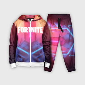 Детский костюм 3D с принтом FORTNITE SEASON 9 в Екатеринбурге,  |  | 2019 | armor | armour | cybersport | esport | fortnite | game | logo | season 9 | броня | игра | киберспорт | сезон 9 | фиолетовый | фортнайт