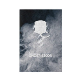 Обложка для паспорта матовая кожа с принтом GHOST RECON в Екатеринбурге, натуральная матовая кожа | размер 19,3 х 13,7 см; прозрачные пластиковые крепления | Тематика изображения на принте: bones | breakpoint | ghost | ghost recon | ghost recon breakpoint | logo | mask | skell technology | skull | tom clancys | tom clancys ghost recon breakpoint | wildlands | лого | маска | призрак | череп