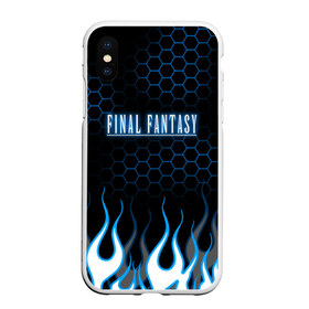 Чехол для iPhone XS Max матовый с принтом FINAL FANTASY в Екатеринбурге, Силикон | Область печати: задняя сторона чехла, без боковых панелей | fantasy 7 | fantasy x | fantasy xv | final fantasy | final fantasy 14 | final fantasy 7. | final fantasy xiii | final fantasy xiv | final fantasy xv | final x