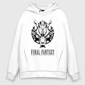 Мужское худи Oversize хлопок с принтом FINAL FANTASY в Екатеринбурге, френч-терри — 70% хлопок, 30% полиэстер. Мягкий теплый начес внутри —100% хлопок | боковые карманы, эластичные манжеты и нижняя кромка, капюшон на магнитной кнопке | Тематика изображения на принте: fantasy 7 | fantasy x | fantasy xv | final fantasy | final fantasy 14 | final fantasy 7. | final fantasy xiii | final fantasy xiv | final fantasy xv | final x