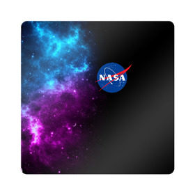 Магнит виниловый Квадрат с принтом NASA (SPACE) 4.2 в Екатеринбурге, полимерный материал с магнитным слоем | размер 9*9 см, закругленные углы | nasa | paint | space | звезды | космос | краска | наса | черная дыра