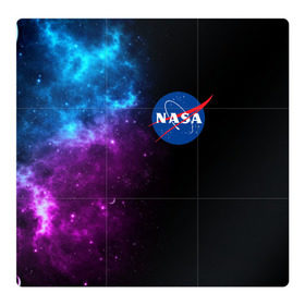 Магнитный плакат 3Х3 с принтом NASA (SPACE) 4.2 в Екатеринбурге, Полимерный материал с магнитным слоем | 9 деталей размером 9*9 см | nasa | paint | space | звезды | космос | краска | наса | черная дыра