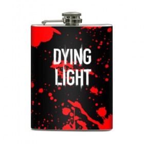 Фляга с принтом Dying Light (1) в Екатеринбурге, металлический корпус | емкость 0,22 л, размер 125 х 94 мм. Виниловая наклейка запечатывается полностью | Тематика изображения на принте: dead | dying | dying light | game | light | zombi | дай лайт | зомби | игра