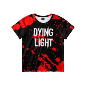 Детская футболка 3D с принтом Dying Light (1) в Екатеринбурге, 100% гипоаллергенный полиэфир | прямой крой, круглый вырез горловины, длина до линии бедер, чуть спущенное плечо, ткань немного тянется | dead | dying | dying light | game | light | zombi | дай лайт | зомби | игра