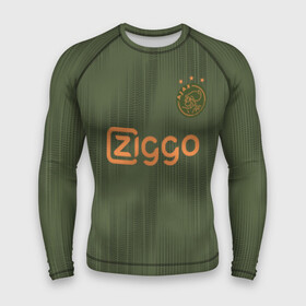 Мужской рашгард 3D с принтом Ajax away 19 20 в Екатеринбурге,  |  | ajax | champions | holland | league | nederlands | аякс | голландия | лига чемпионов