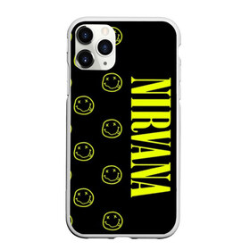 Чехол для iPhone 11 Pro матовый с принтом Nirvana 2 в Екатеринбурге, Силикон |  | cobain | kurt | kurt cobain | nirvana | rock | smile | гитара | кобейн | курт | курт кобейн | нирвана | рок