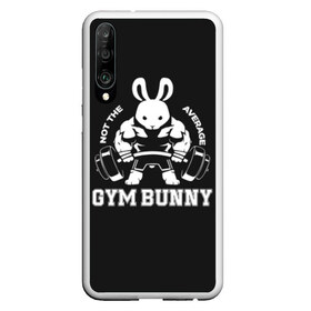 Чехол для Honor P30 с принтом GYM BUNNY в Екатеринбурге, Силикон | Область печати: задняя сторона чехла, без боковых панелей | bodybuilding | diet | exercise | fitness | gym | heath | motivation | muscle | phil | training | workout | бодибилдинг | мотивация | спорт | трансформация | фитнес | эстетичный