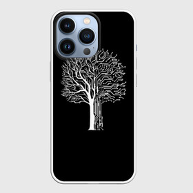 Чехол для iPhone 13 Pro с принтом DIGITAL TREE   КИБЕР ДЕРЕВО в Екатеринбурге,  |  | Тематика изображения на принте: 2019 | cd project red | cyberpunk 2077 | future | hack | night city | samurai | sci fi | андроиды | безумие | будущее | киберпанк 2077 | логотип | роботы | самураи | фантастика | цифры