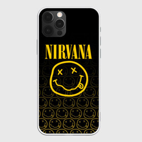 Чехол для iPhone 12 Pro Max с принтом NIRVANA в Екатеринбурге, Силикон |  | music | nirvana | rip smile | rock | smile | группа | курт кобейн | музыка | нирвана | рок | смайл