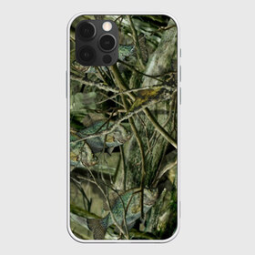 Чехол для iPhone 12 Pro Max с принтом Лесной камуфляж в Екатеринбурге, Силикон |  | Тематика изображения на принте: камуфляж | лесной камуфляж