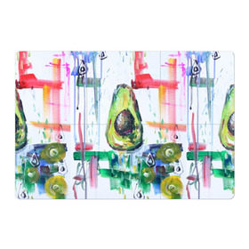 Магнитный плакат 3Х2 с принтом Авокадо авангард в Екатеринбурге, Полимерный материал с магнитным слоем | 6 деталей размером 9*9 см | Тематика изображения на принте: авокадо | веган | девушкам | здоровое питание | здоровье | люблю авокадо | овощи | пп | стильно | сыроед | фрукты