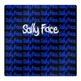 Магнитный плакат 3Х3 с принтом Sally Face (23) в Екатеринбурге, Полимерный материал с магнитным слоем | 9 деталей размером 9*9 см | 