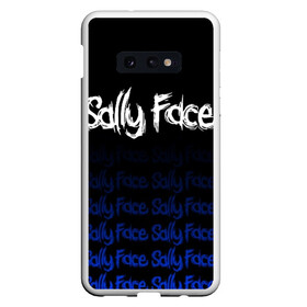 Чехол для Samsung S10E с принтом Sally Face (24) в Екатеринбурге, Силикон | Область печати: задняя сторона чехла, без боковых панелей | face | fisher | larry johnson | mask | sally | sally face | sally fisher | демоны | духи | маска | призраки | салли | салли фейс | салли фишер | фейс