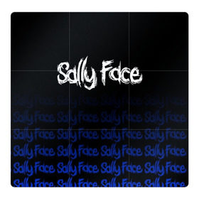 Магнитный плакат 3Х3 с принтом Sally Face (24) в Екатеринбурге, Полимерный материал с магнитным слоем | 9 деталей размером 9*9 см | face | fisher | larry johnson | mask | sally | sally face | sally fisher | демоны | духи | маска | призраки | салли | салли фейс | салли фишер | фейс