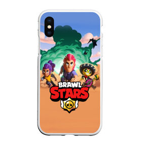 Чехол для iPhone XS Max матовый с принтом BRAWL STARS в Екатеринбурге, Силикон | Область печати: задняя сторона чехла, без боковых панелей | 8 bit | 8 бит | bibi | brawl stars | crow | el brown | leon | leon shark | max | mr.p | sally leon | shark | stars | virus | werewolf | акула | биби | вирус | ворон | леон | оборотень | пингвин