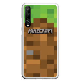 Чехол для Honor P30 с принтом MINECRAFT в Екатеринбурге, Силикон | Область печати: задняя сторона чехла, без боковых панелей | blade | blocks | creeper | cubes | game | ken | mine craft | minecraft | mobs | sword | игры | крипер | майн крафт | майнкрафт | моб