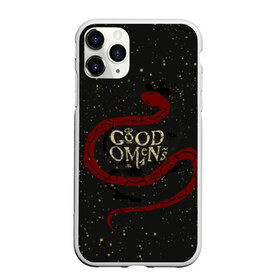 Чехол для iPhone 11 Pro матовый с принтом Змея Good Omens в Екатеринбурге, Силикон |  | evil | good | good omens | азирафель | ангел | благие намерения | гуд оменс | демон | добро | зло | змея | кроули