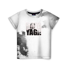 Детская футболка 3D с принтом Baba Yaga в Екатеринбурге, 100% гипоаллергенный полиэфир | прямой крой, круглый вырез горловины, длина до линии бедер, чуть спущенное плечо, ткань немного тянется | 2 | 3 | baba yaga | dog | john wick | keanu | puppy | reeves | баба яга | бабаяга | джон вик | джон уик | джонвик | джонуик | киану ривз | кино | собака | фильм