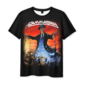 Мужская футболка 3D с принтом Gamma Ray в Екатеринбурге, 100% полиэфир | прямой крой, круглый вырез горловины, длина до линии бедер | Тематика изображения на принте: 