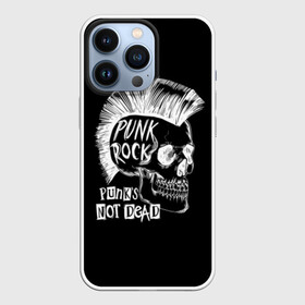 Чехол для iPhone 13 Pro с принтом Панки не умирают в Екатеринбурге,  |  | dude | guy | illustration | mohawk | music | negative | punk rock | punks | retro | skull | style | vintage | винтаж | иллюстрация | ирокез | музыка | негатив | панк рок | панки | парень | ретро | стиль | череп | чувак