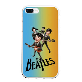 Чехол для iPhone 7Plus/8 Plus матовый с принтом The Beatles в Екатеринбурге, Силикон | Область печати: задняя сторона чехла, без боковых панелей | george harrison | john lennon | paul mccartney | psychedelic rock | ringo starr | the beatles | англия | ансамбль | джон леннон | джордж харрисон | пол маккартни | психоделический рок | ринго старр