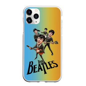 Чехол для iPhone 11 Pro Max матовый с принтом The Beatles в Екатеринбурге, Силикон |  | george harrison | john lennon | paul mccartney | psychedelic rock | ringo starr | the beatles | англия | ансамбль | джон леннон | джордж харрисон | пол маккартни | психоделический рок | ринго старр