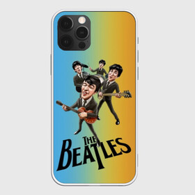 Чехол для iPhone 12 Pro с принтом The Beatles в Екатеринбурге, силикон | область печати: задняя сторона чехла, без боковых панелей | george harrison | john lennon | paul mccartney | psychedelic rock | ringo starr | the beatles | англия | ансамбль | джон леннон | джордж харрисон | пол маккартни | психоделический рок | ринго старр