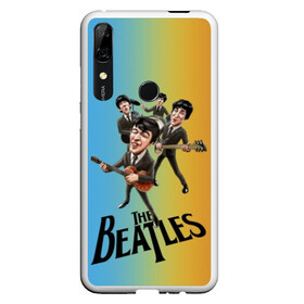 Чехол для Honor P Smart Z с принтом The Beatles в Екатеринбурге, Силикон | Область печати: задняя сторона чехла, без боковых панелей | george harrison | john lennon | paul mccartney | psychedelic rock | ringo starr | the beatles | англия | ансамбль | джон леннон | джордж харрисон | пол маккартни | психоделический рок | ринго старр