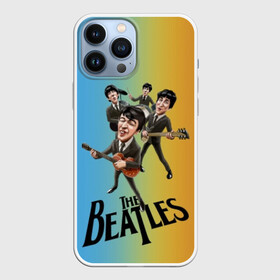 Чехол для iPhone 13 Pro Max с принтом The Beatles в Екатеринбурге,  |  | Тематика изображения на принте: george harrison | john lennon | paul mccartney | psychedelic rock | ringo starr | the beatles | англия | ансамбль | джон леннон | джордж харрисон | пол маккартни | психоделический рок | ринго старр