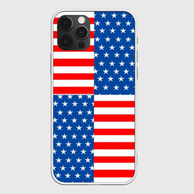 Чехол для iPhone 12 Pro Max с принтом США в Екатеринбурге, Силикон |  | flag | stars | usa | usa flag | америка | американский флаг | звезды | надписи | полосы | сша | флаг | флаг сша