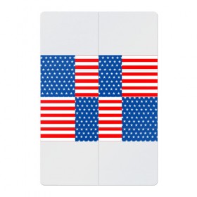 Магнитный плакат 2Х3 с принтом США в Екатеринбурге, Полимерный материал с магнитным слоем | 6 деталей размером 9*9 см | Тематика изображения на принте: flag | stars | usa | usa flag | америка | американский флаг | звезды | надписи | полосы | сша | флаг | флаг сша