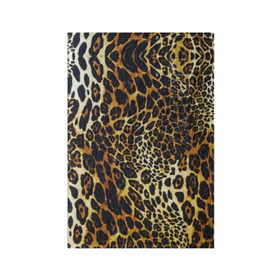 Обложка для паспорта матовая кожа с принтом Шкура леопарда в Екатеринбурге, натуральная матовая кожа | размер 19,3 х 13,7 см; прозрачные пластиковые крепления | animal | cheeky | dangerous | leopard | nature | pattern | predator | skin | spots | wild | дерзкий | дикий | животное | леопард | опасный | природа | пятна | узор | хищник