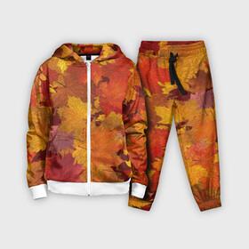 Детский костюм 3D с принтом Осенние листья в Екатеринбурге,  |  | autumn | bright | flora | leaves | maple | nature | orange | plant | red | season | yellow | время года | желтый | клен | красный | листья | оранжевый | осень | природа | растение | сезон | флора | ярко