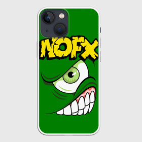 Чехол для iPhone 13 mini с принтом NOFX в Екатеринбурге,  |  | Тематика изображения на принте: hardcore | nofx | punk | группы | музыка | панк | панк рок | рок | ска панк | скейт панк