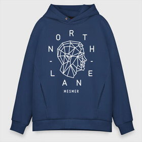 Мужское худи Oversize хлопок с принтом Northlane в Екатеринбурге, френч-терри — 70% хлопок, 30% полиэстер. Мягкий теплый начес внутри —100% хлопок | боковые карманы, эластичные манжеты и нижняя кромка, капюшон на магнитной кнопке | discoveries | mesmer | node | northlane | singularity | группы | метал | музыка | рок