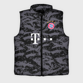 Мужской жилет утепленный 3D с принтом Bayern away gk 18 19 в Екатеринбурге,  |  | bayern | champions league | germany | munchen | бавария | германия | левандовски | лига чемпинов | мюнхен | нойер | рибери | роббен