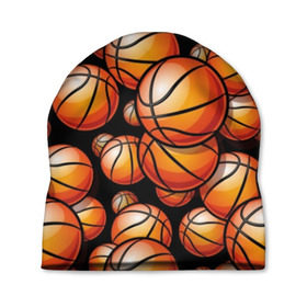 Шапка 3D с принтом Баскетбольные мячи в Екатеринбурге, 100% полиэстер | универсальный размер, печать по всей поверхности изделия | Тематика изображения на принте: activity | ball | basketball | black | brightness | brown | circle | color | game | illustration | orange | sport | victory | yellow | активность | апельсиновый | баскетбол | желтый | игра | иллюстрация | коричневый | круг | мяч | оранжевый | победа | спо