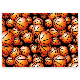 Поздравительная открытка с принтом Баскетбольные мячи в Екатеринбурге, 100% бумага | плотность бумаги 280 г/м2, матовая, на обратной стороне линовка и место для марки
 | activity | ball | basketball | black | brightness | brown | circle | color | game | illustration | orange | sport | victory | yellow | активность | апельсиновый | баскетбол | желтый | игра | иллюстрация | коричневый | круг | мяч | оранжевый | победа | спо
