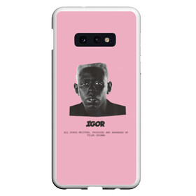 Чехол для Samsung S10E с принтом Tyler The Creator (IGOR) в Екатеринбурге, Силикон | Область печати: задняя сторона чехла, без боковых панелей | bomb | boy | cherry | creator | flower | igor | rap | tayler | the | tyler | альбом | игорь | криэйтор | музыка | реп | рэп | тайлер