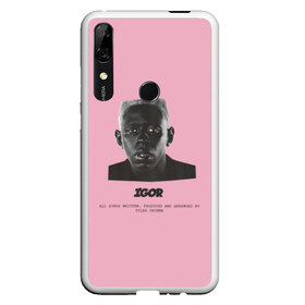 Чехол для Honor P Smart Z с принтом Tyler The Creator (IGOR) в Екатеринбурге, Силикон | Область печати: задняя сторона чехла, без боковых панелей | bomb | boy | cherry | creator | flower | igor | rap | tayler | the | tyler | альбом | игорь | криэйтор | музыка | реп | рэп | тайлер