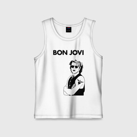 Детская майка хлопок с принтом Bon Jovi в Екатеринбурге,  |  | bon jovi | альбом | арена | бон | бон джови | глэм | группа | джови | джон | метал | музыка | надпись | песни | поп | попрок | рок | рокер | смайл | солист | софт | стена | хард | хеви | хевиметал