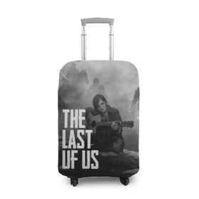 Чехол для чемодана 3D с принтом THE LAST OF US в Екатеринбурге, 86% полиэфир, 14% спандекс | двустороннее нанесение принта, прорези для ручек и колес | gamer | player | stels | the last of us | the last of us part 2 | бегун | джоэл | каннибалы | охотники | сталкер | топляк | цикады | щелкун | элли