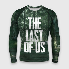 Мужской рашгард 3D с принтом THE LAST OF US в Екатеринбурге,  |  | gamer | player | stels | the last of us | the last of us part 2 | бегун | джоэл | каннибалы | охотники | сталкер | топляк | цикады | щелкун | элли